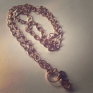 Origami owl - 30” rose gold finish chain